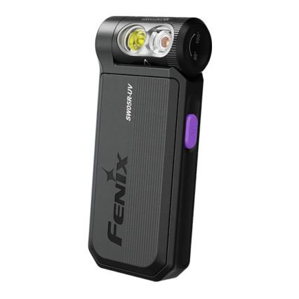 Fenix SW05RUVBLC - LED Prigušiva punjiva baterijska svjetiljka LED/USB IPX6 150 lm 49 h 700 mAh crna