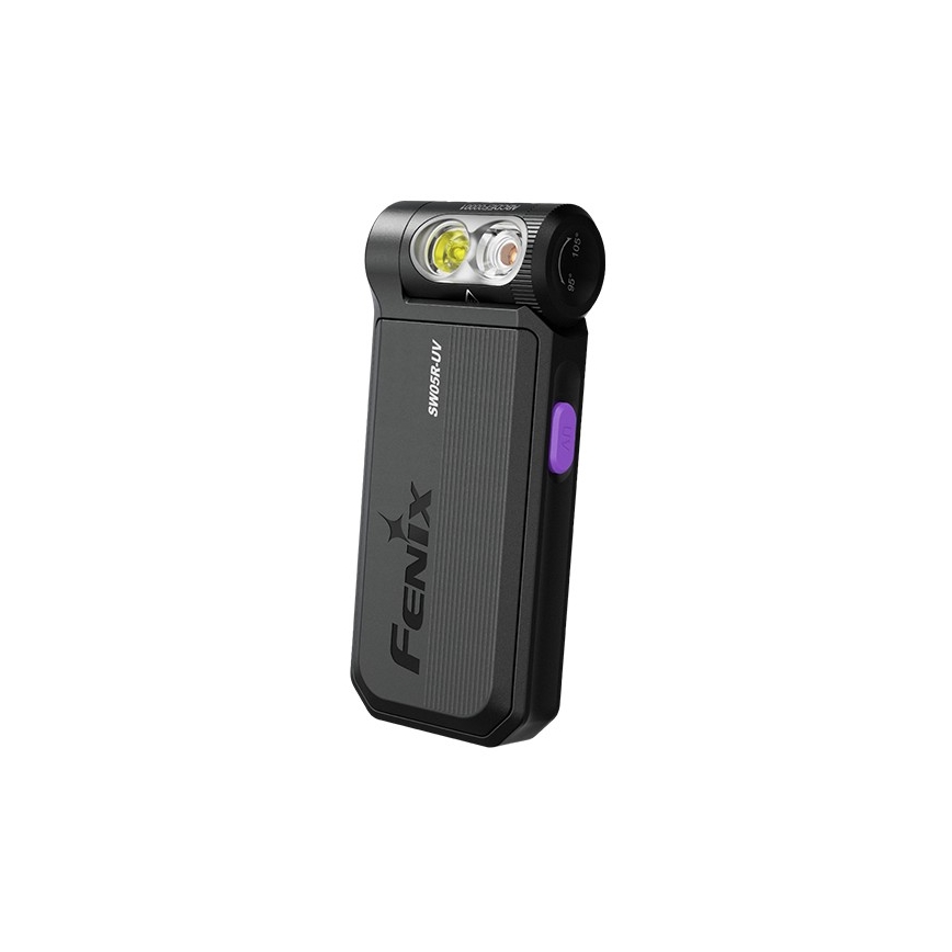 Fenix SW05RUVBLC - LED Prigušiva punjiva baterijska svjetiljka LED/USB IPX6 150 lm 49 h 700 mAh crna