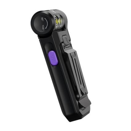 Fenix SW05RUVBLC - LED Prigušiva punjiva baterijska svjetiljka LED/USB IPX6 150 lm 49 h 700 mAh crna