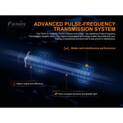 Fenix TK16V20 - LED Punjiva baterijska svjetiljka LED/1x21700 IP68 3100 lm 43 h