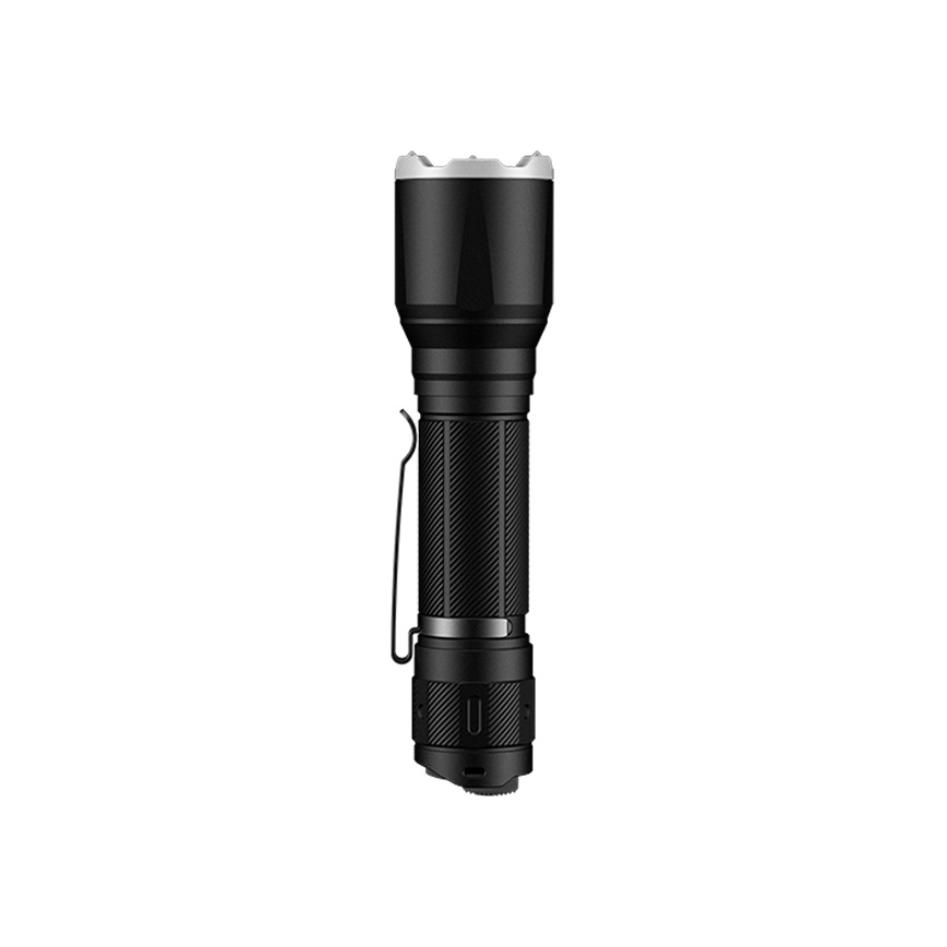 Fenix TK17BLK - punjiva LED ručna svjetiljka s prigušivanjem, LED/USB, 6000 mAh, IP68, 3600 lm, 60 h, crna