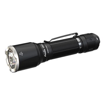 Fenix TK17BLK - punjiva LED ručna svjetiljka s prigušivanjem, LED/USB, 6000 mAh, IP68, 3600 lm, 60 h, crna