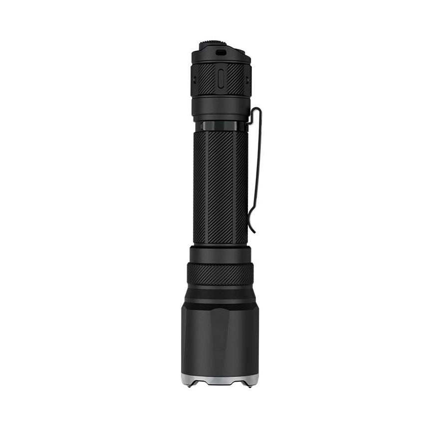 Fenix TK21RBLK - LED punjiva ručna svjetiljka s prigušivanjem LED/USB 6000 mAh IP68 3600 lm 72,5 h crna