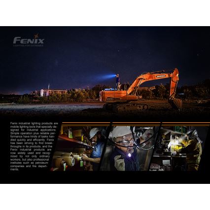 Fenix WT16R - LED Punjiva baterijska svjetiljka 2xLED/USB IP66 300 lm 30 h