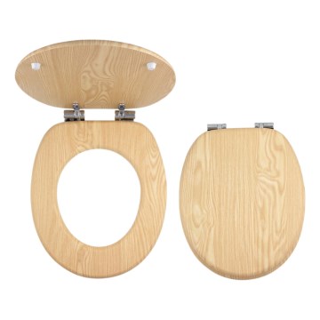 FERRO - WC sjedalo SoftClose MDF/dekor jasena