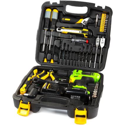 Fieldmann - AKU bušilica s priborom 12V 1300 mAh