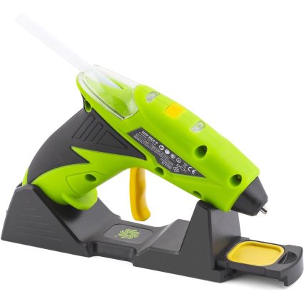 Fieldmann - AKU Pištolj za vruće lijepljenje 4V 1500 mAh zelena