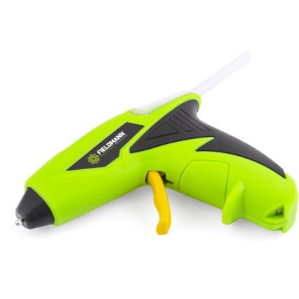 Fieldmann - AKU Pištolj za vruće lijepljenje 4V 1500 mAh zelena