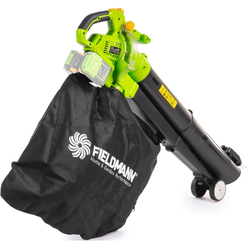 Fieldmann - Akumulatorski vrtni usisivač i puhač za lišće 20V