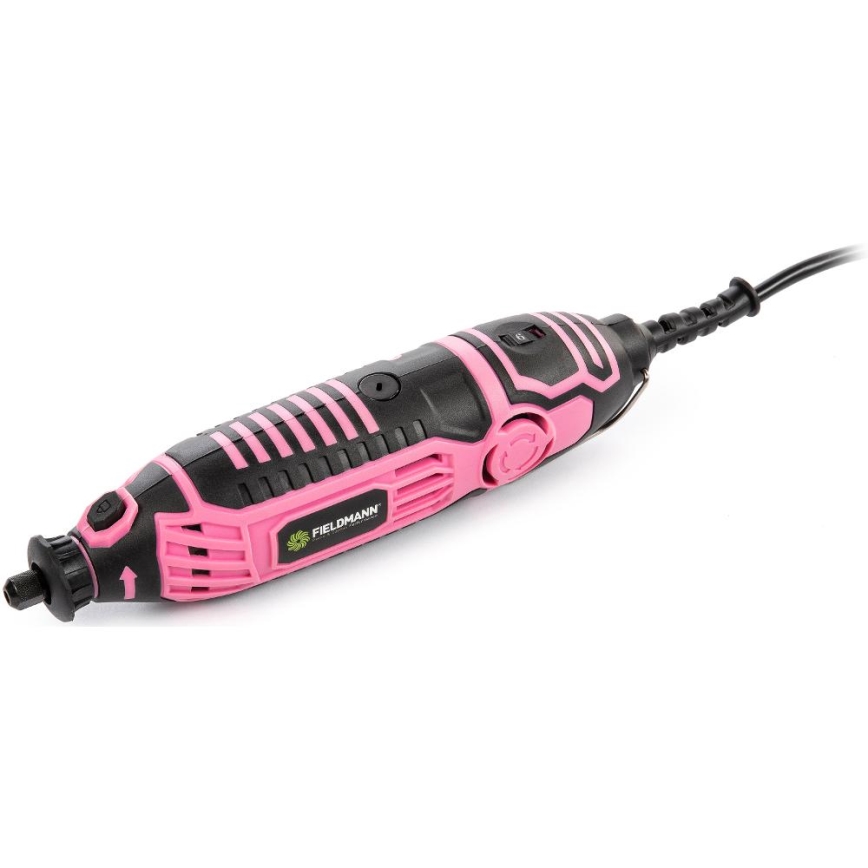 Fieldmann - Modelarska brusilica 170W/230V ružičasta