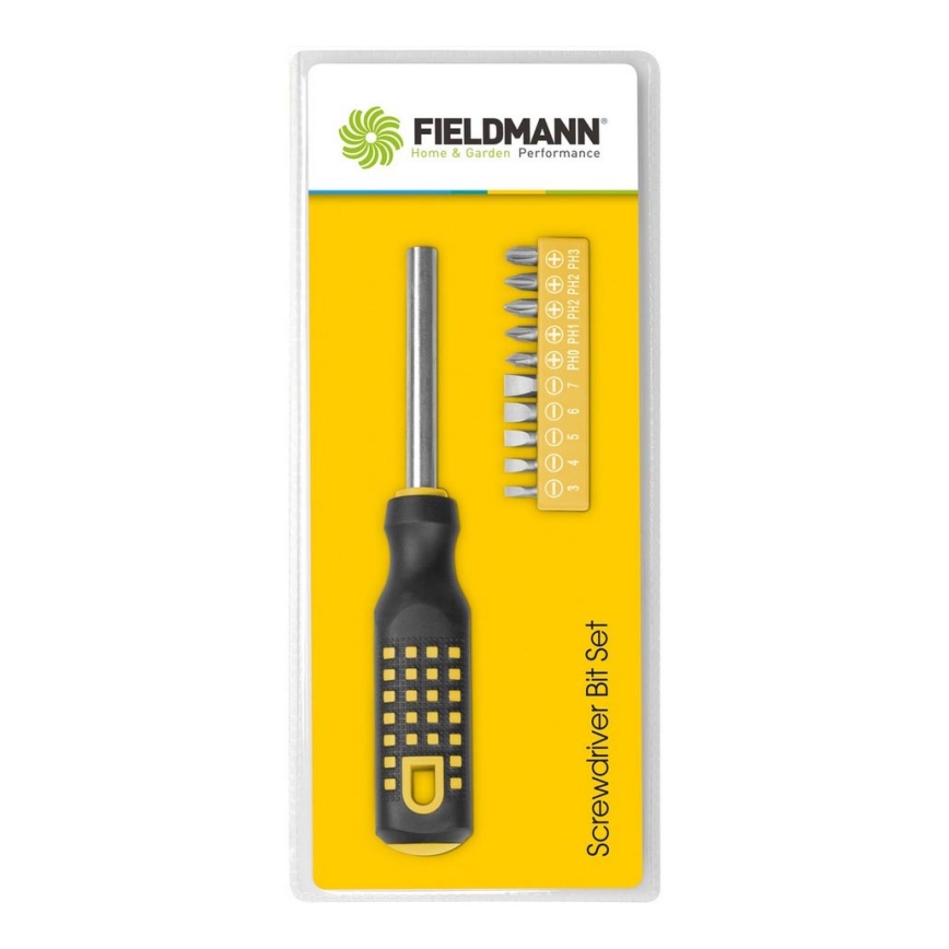 Fieldmann - Odvijač + bitovi 11 kom