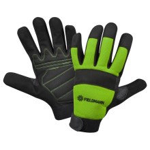 Fieldmann - Radne rukavice XXL crna/zelena