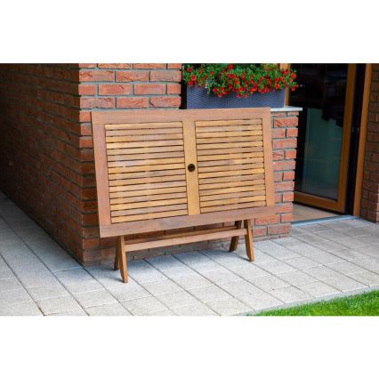 Fieldmann - Sklopivi vrtni stol 120x70 cm akacija