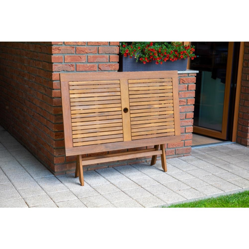 Fieldmann - Sklopivi vrtni stol 120x70 cm akacija
