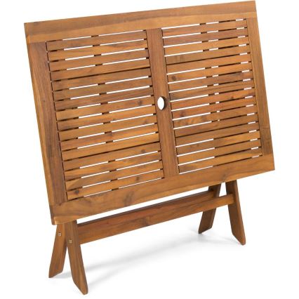 Fieldmann - Sklopivi vrtni stol 120x70 cm akacija
