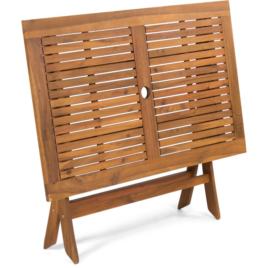 Fieldmann - Sklopivi vrtni stol 120x70 cm akacija