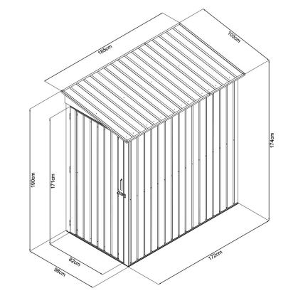 Fieldmann - Vrtna kućica