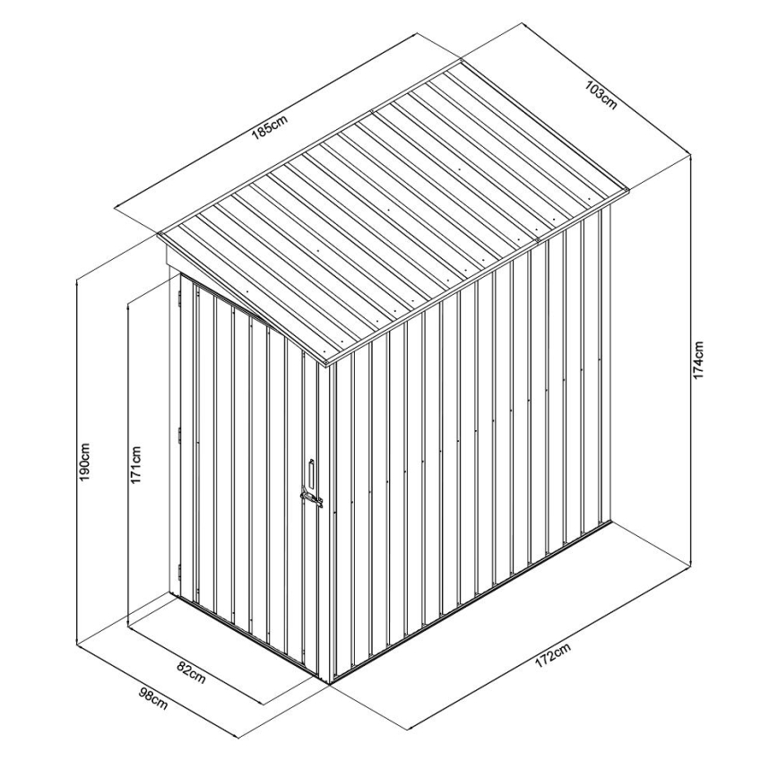 Fieldmann - Vrtna kućica