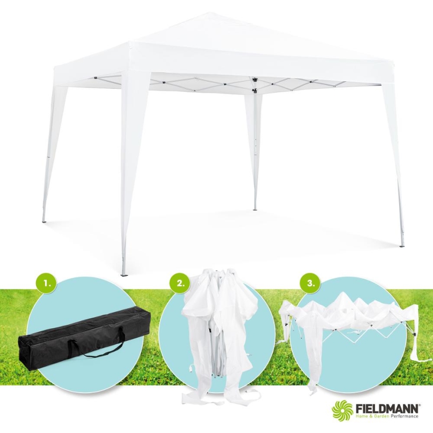Fieldmann - Vrtni paviljon 3x3 m bijela