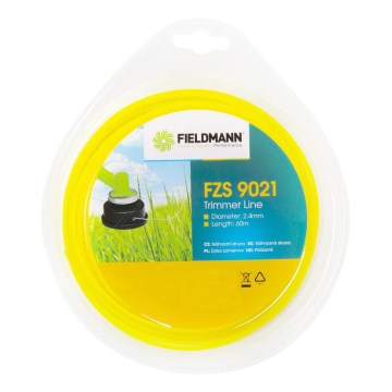 Fieldmann - Zamjenska struna za vrtni trimer 60m/2,4mm