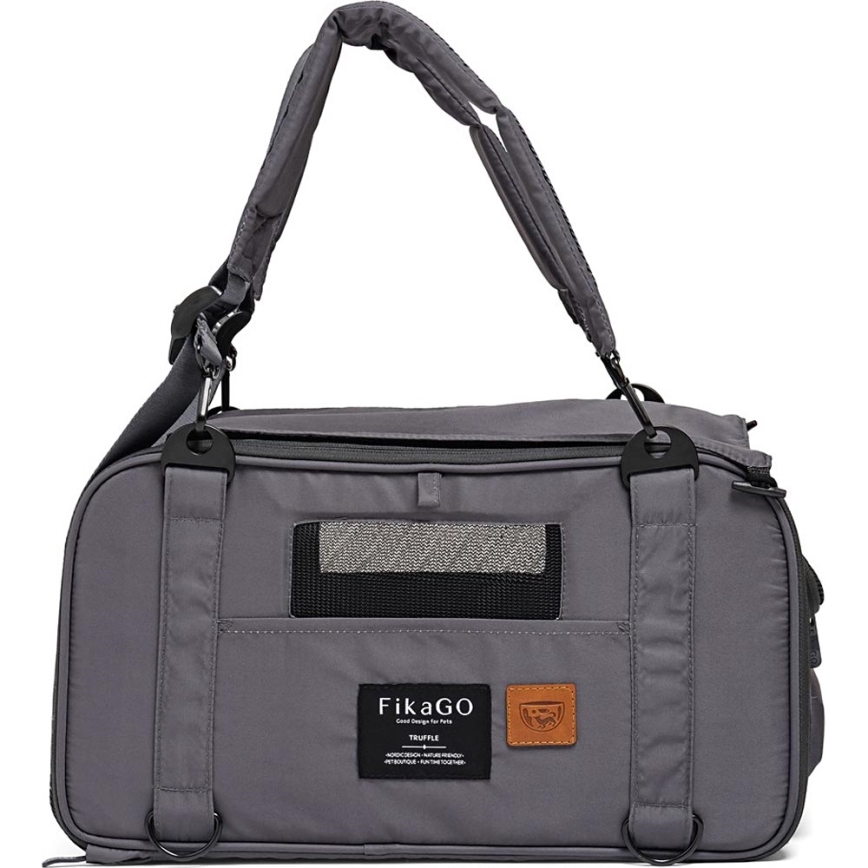 Fikago - Putna nosiljka za pse i mačke TRUFFLE Grey