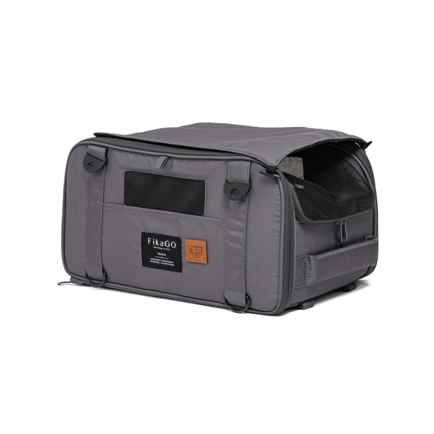 Fikago - Putna nosiljka za pse i mačke TRUFFLE Grey