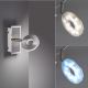 Fischer & Honsel 30214 - LED Zidna reflektorska svjetiljka DENT LED/6W/230V 3000/4750/6500K