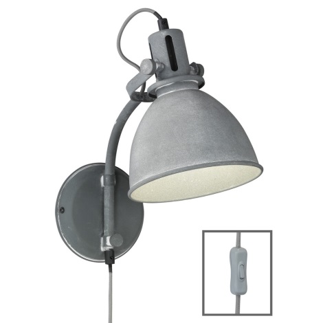 Fischer & Honsel 30741 - Zidna svjetiljka KENT 1xE27/40W/230V