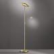Fischer & Honsel 40316 - LED Prigušiva podna lampa DENT 1xLED/37W/230V + 1xLED/8W 2700/3350/4000K
