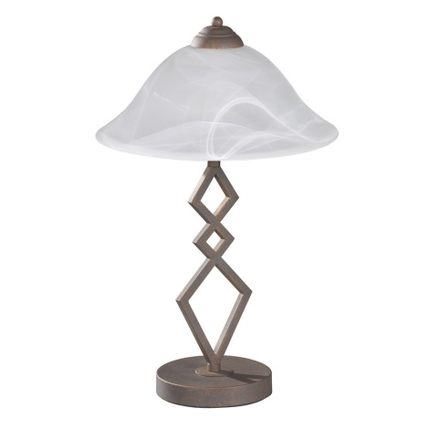 Fischer & Honsel 50122 - Stolna lampa BERGAMO 1xE27/40W/230V