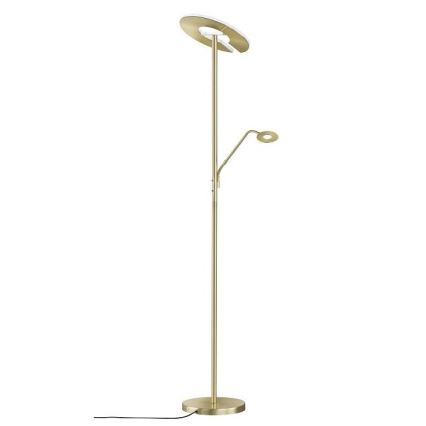 Fischer & Honsel - LED Prigušiva podna lampa DENT 1xLED/30W/230V + 1xLED/6W 2700-4000K