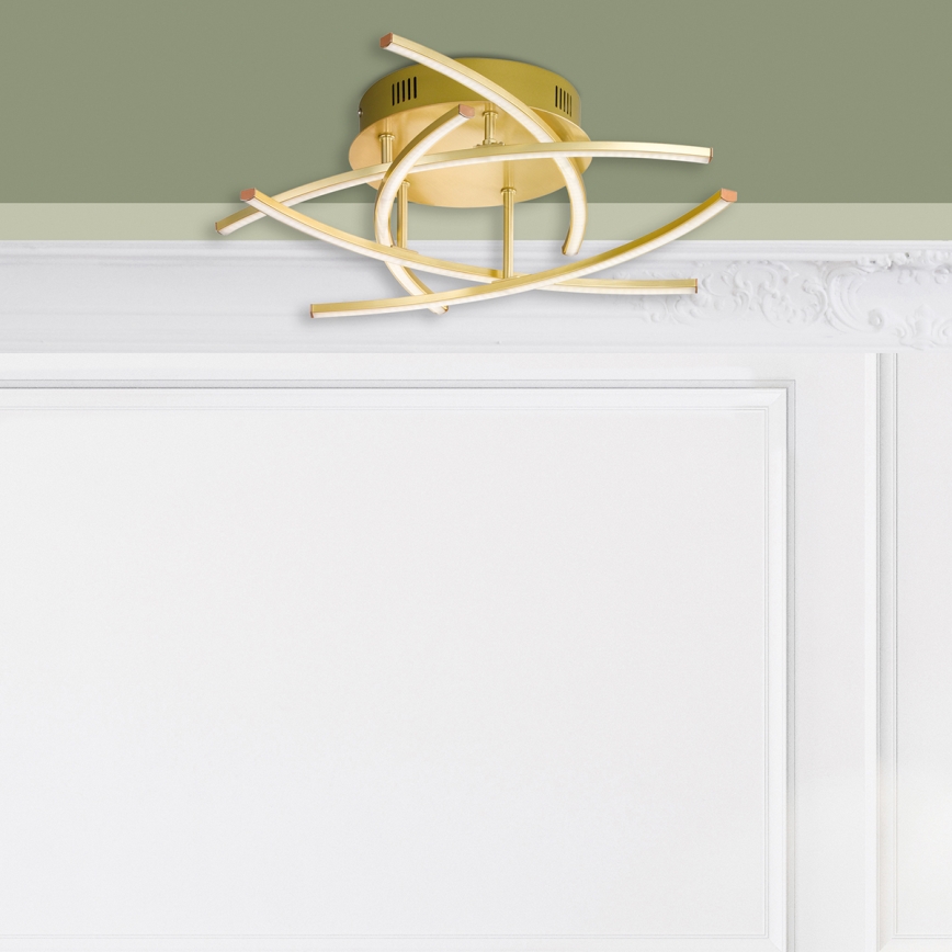 Fischer & Honsel - LED Prigušivi nadgradni luster CROSS 5xLED/4W/230V