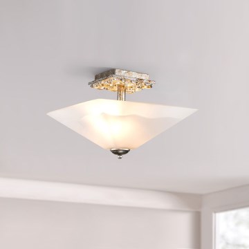Flambeau - Stropna svjetiljka STAR 2xE27/40W/230V zlatna