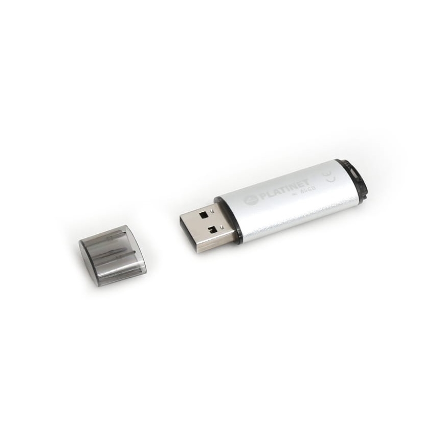 Flash USB stick 64GB srebrna
