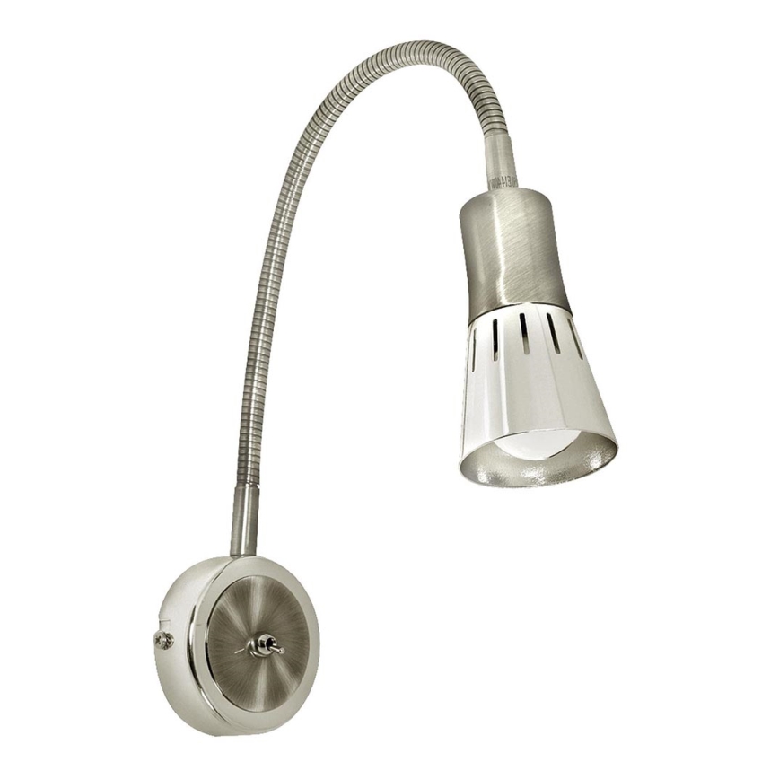 Fleksibilna lampa ARENA 1xE14/40W/230V mat krom
