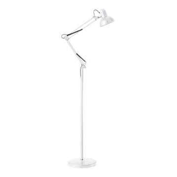 Fleksibilna podna lampa AURIQ 1xE27/60W/230V 184 cm bijela