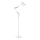 Fleksibilna podna lampa AURIQ 1xE27/60W/230V 184 cm bijela