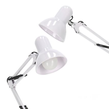 Fleksibilna podna lampa AURIQ 1xE27/60W/230V 184 cm bijela