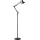 Fleksibilna podna lampa AURIQ 1xE27/60W/230V 184 cm crna