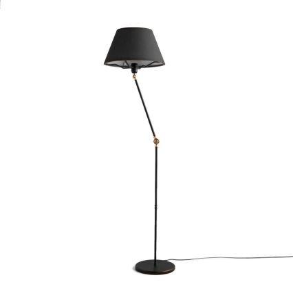 Fleksibilna podna svjetiljka AYD 1xE27/40W/230V crna