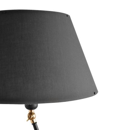 Fleksibilna podna svjetiljka AYD 1xE27/40W/230V crna