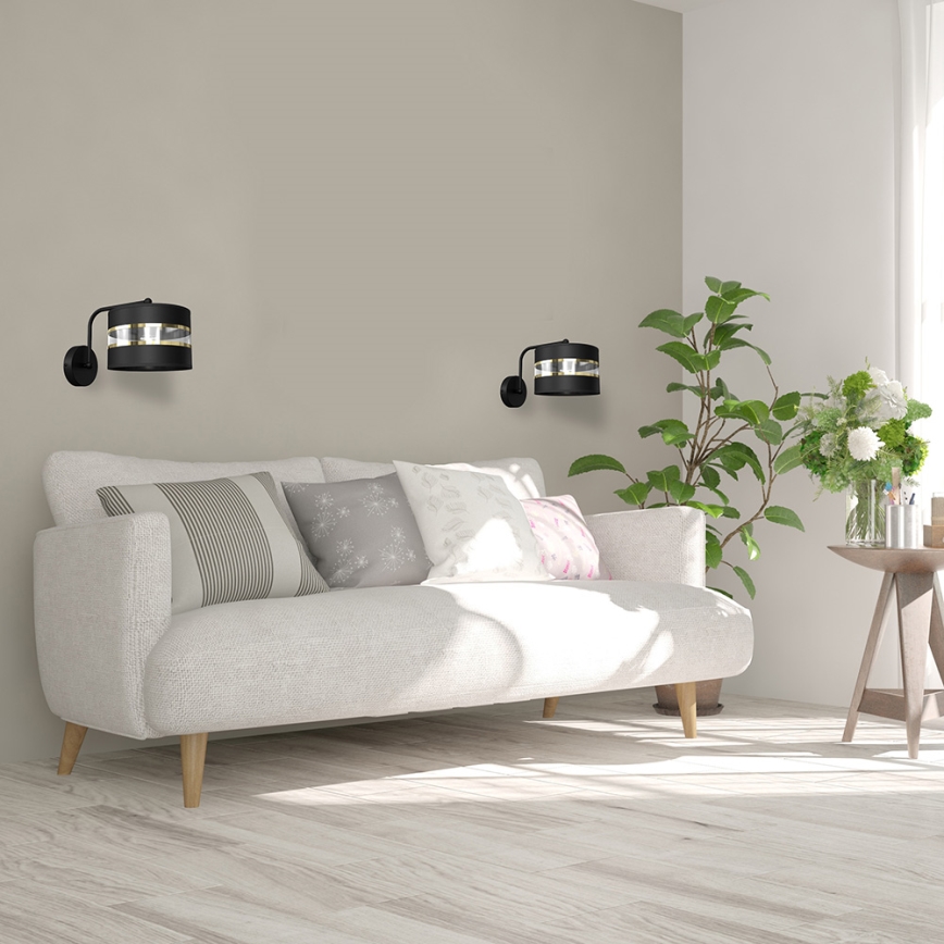 Fleksibilna svjetiljka ULTIMO 1xE27/60W/230V crna