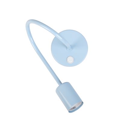 Fleksibilna zidna svjetiljka OXFORD 1xE27/15W/230V plava