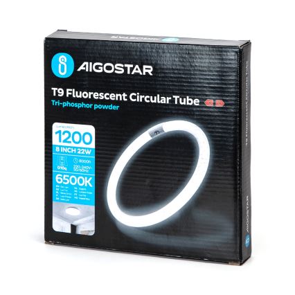 Fluorescentna cijev T9 G10Q/22W/230V 6500K - Aigostar