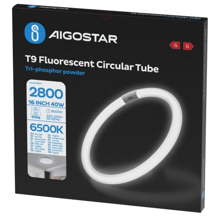 Fluorescentna cijev T9 G10q/40W/230V 6500K - Aigostar