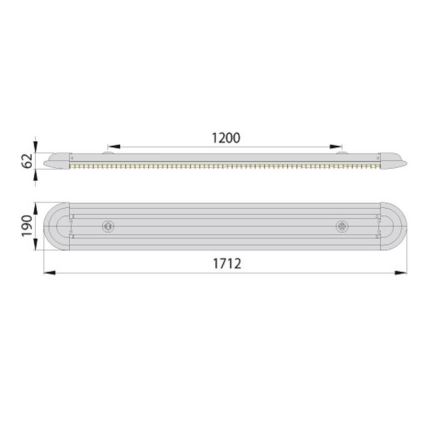 Fluorescentna svjetiljka ECO T8 2xG13/58W/230V