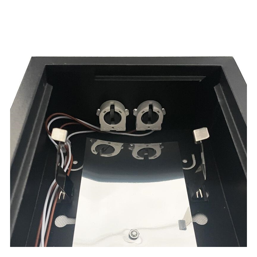 Fluorescentna svjetiljka T8 2xG13/18W/230V 120 cm crna
