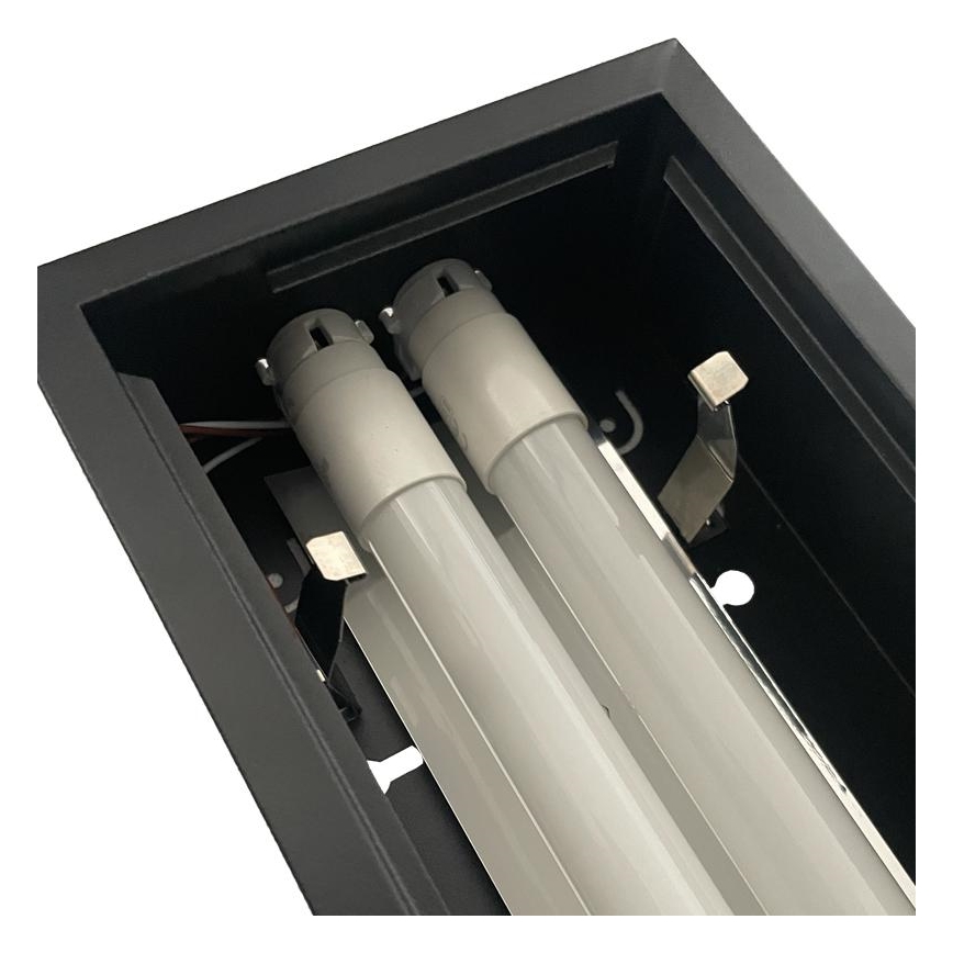 Fluorescentna svjetiljka T8 2xG13/18W/230V 120 cm crna