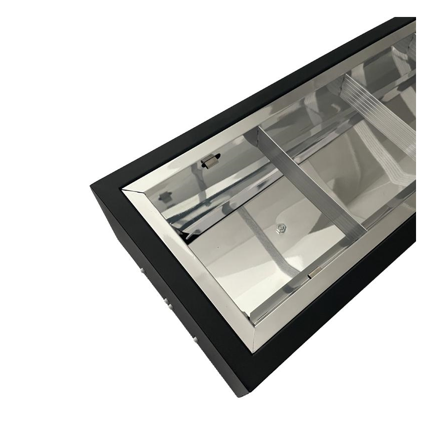 Fluorescentna svjetiljka T8 2xG13/18W/230V 120 cm crna