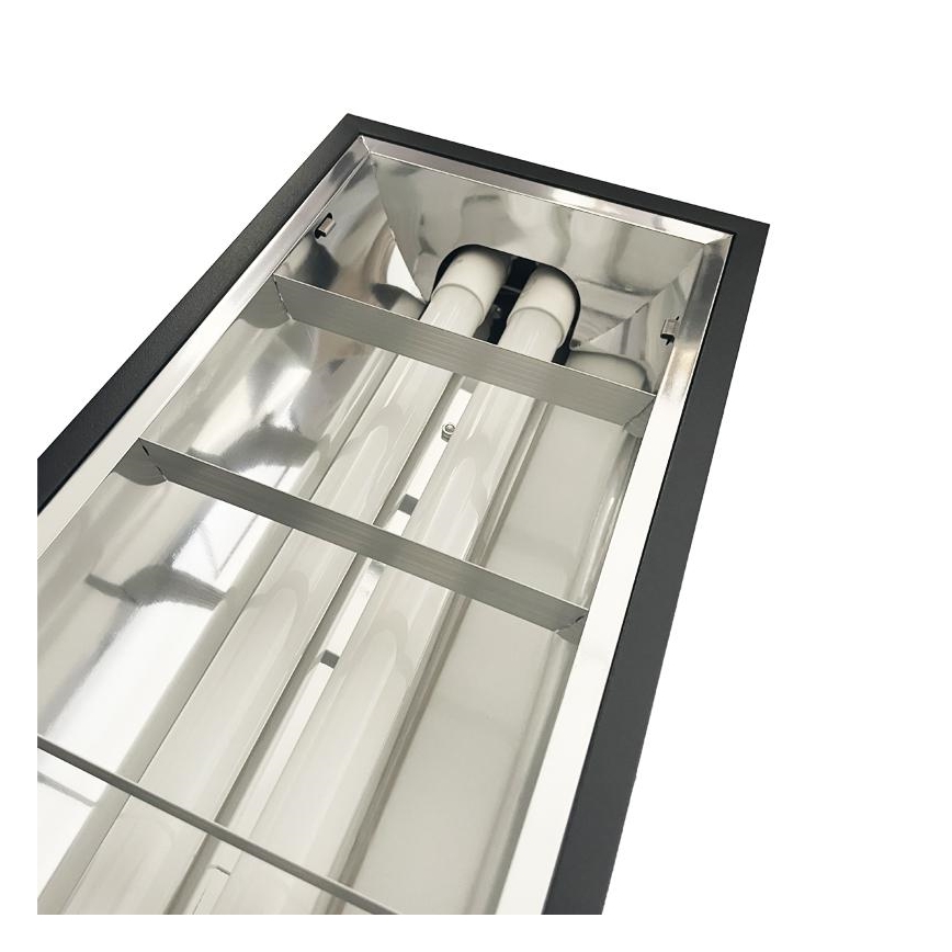 Fluorescentna svjetiljka T8 2xG13/18W/230V 120 cm crna